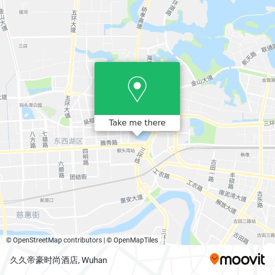 久久帝豪时尚酒店 map