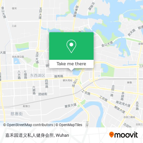 嘉禾园道义私人健身会所 map