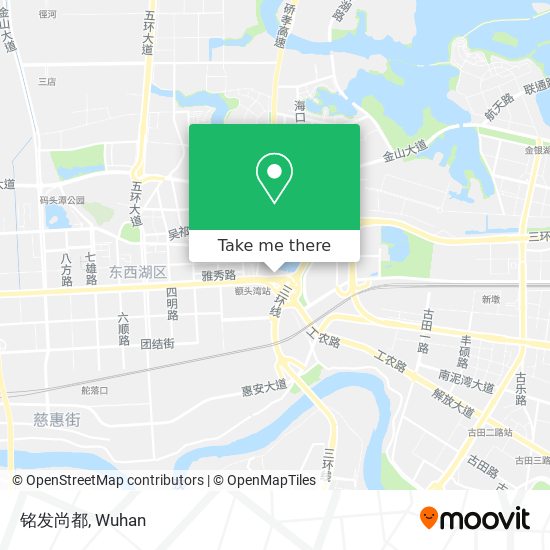 铭发尚都 map