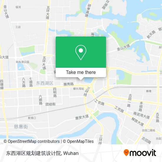 东西湖区规划建筑设计院 map