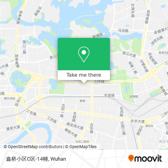 鑫桥小区C区-14幢 map