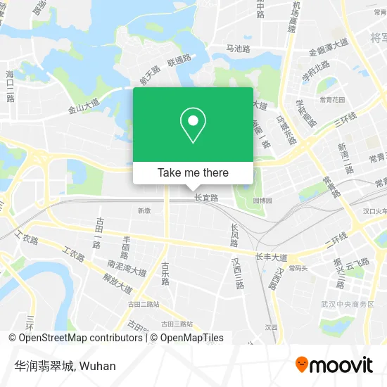 华润翡翠城 map