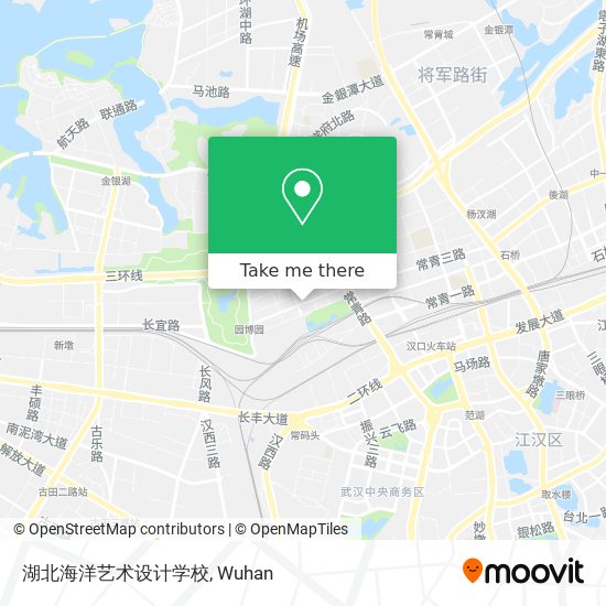 湖北海洋艺术设计学校 map