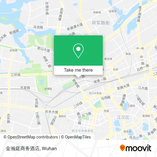 金瀚庭商务酒店 map
