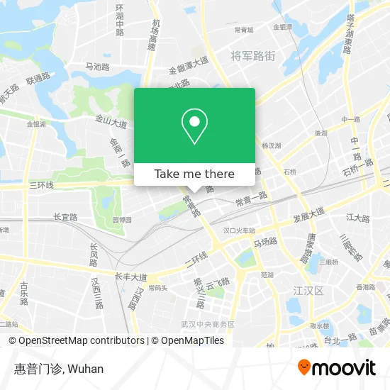 惠普门诊 map