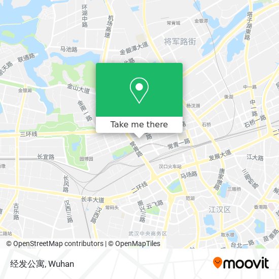 经发公寓 map