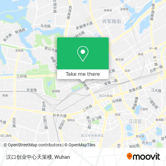 汉口创业中心天策楼 map