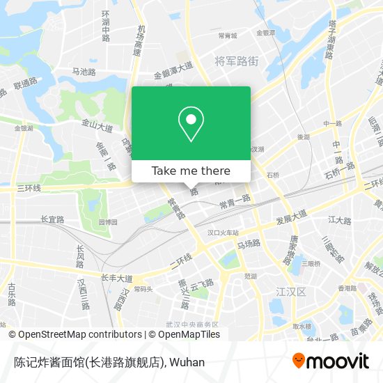 陈记炸酱面馆(长港路旗舰店) map