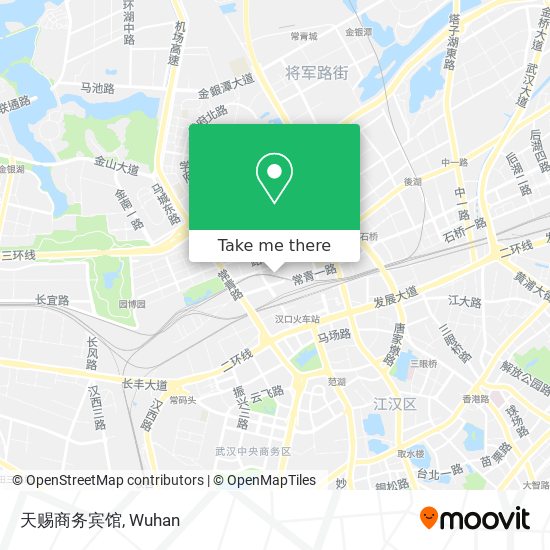 天赐商务宾馆 map