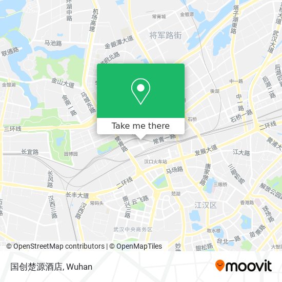 国创楚源酒店 map