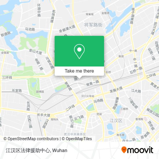 江汉区法律援助中心 map