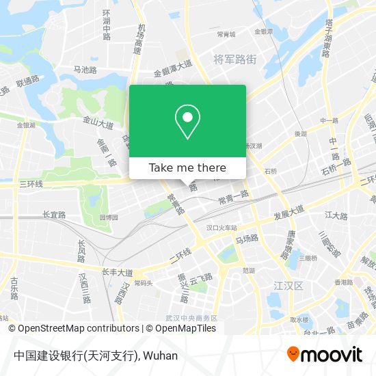中国建设银行(天河支行) map