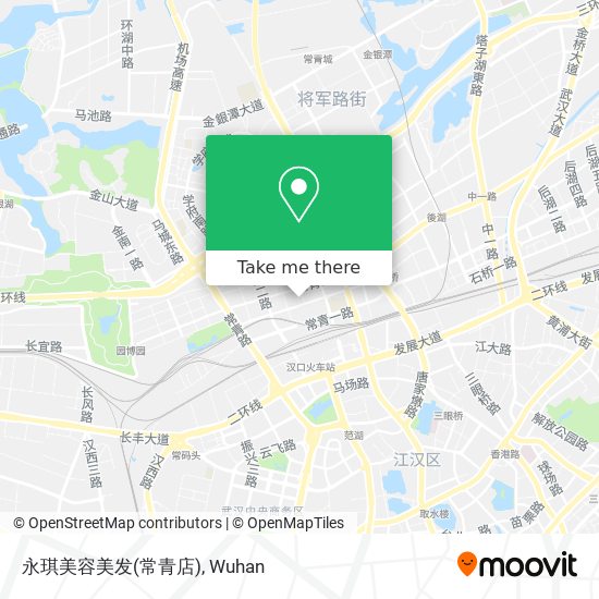 永琪美容美发(常青店) map
