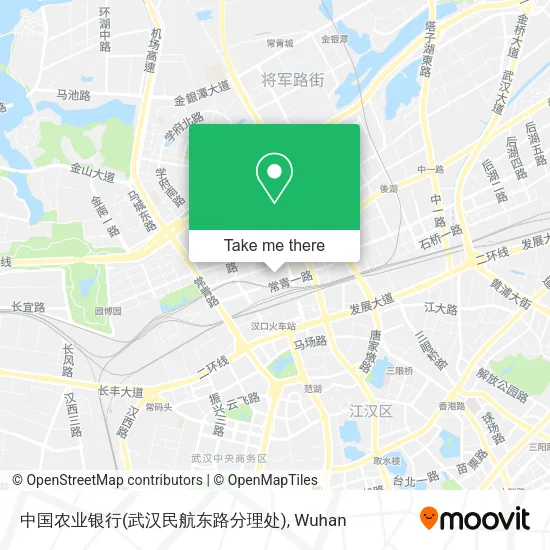 中国农业银行(武汉民航东路分理处) map