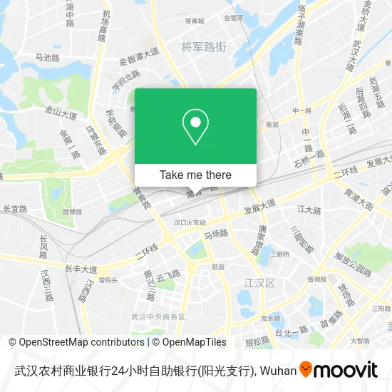 武汉农村商业银行24小时自助银行(阳光支行) map