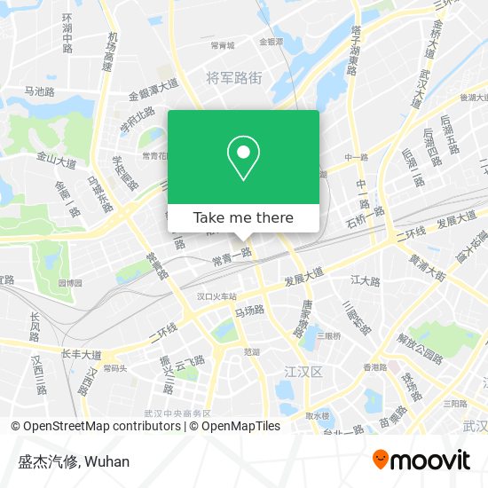 盛杰汽修 map