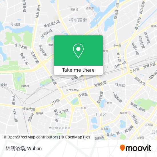 锦绣浴场 map