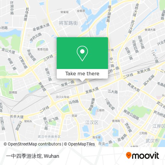 一中四季游泳馆 map
