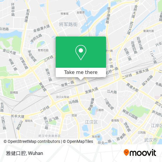 雅健口腔 map