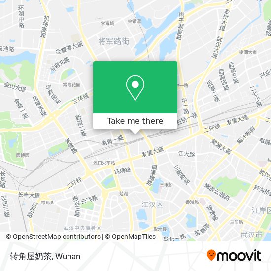 转角屋奶茶 map