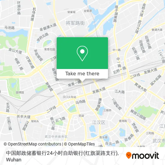 中国邮政储蓄银行24小时自助银行(红旗渠路支行) map