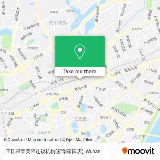 王氏果菜美容连锁机构(新华家园店) map