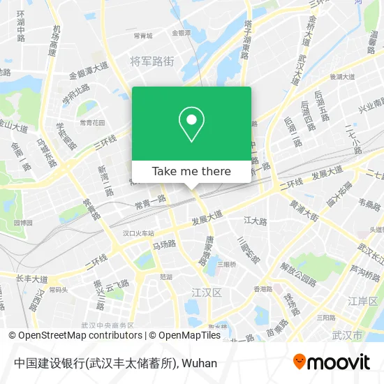 中国建设银行(武汉丰太储蓄所) map