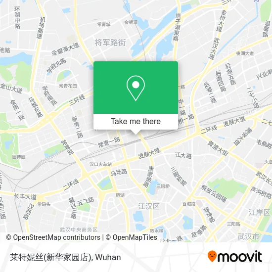 莱特妮丝(新华家园店) map