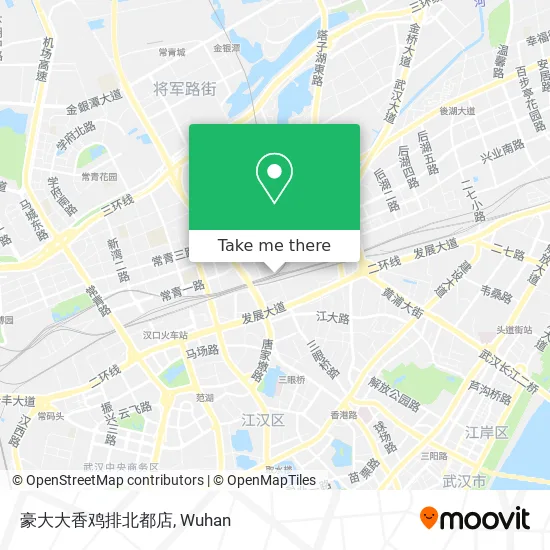 豪大大香鸡排北都店 map