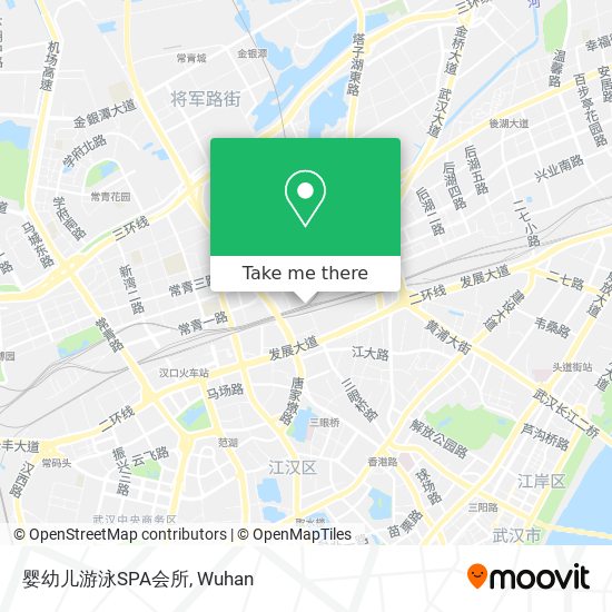 婴幼儿游泳SPA会所 map
