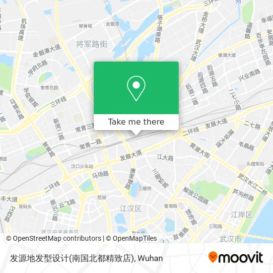 发源地发型设计(南国北都精致店) map