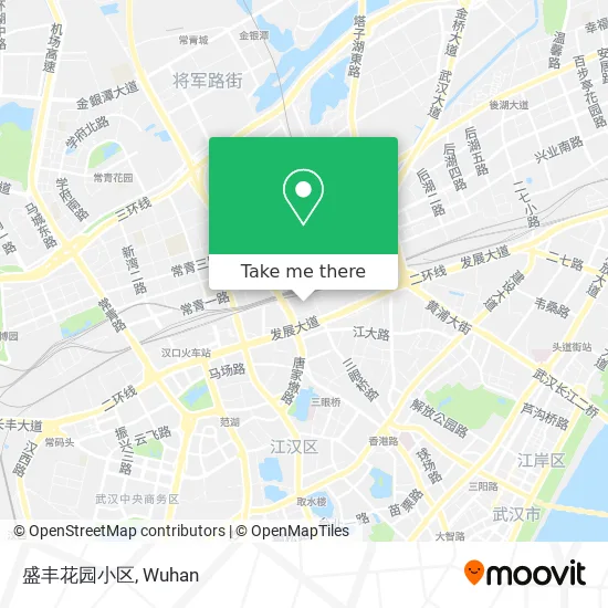 盛丰花园小区 map