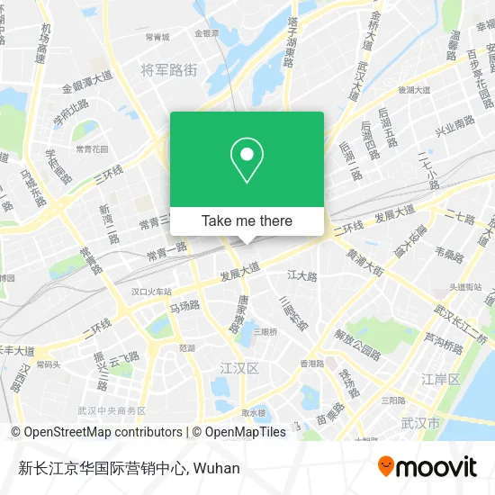 新长江京华国际营销中心 map