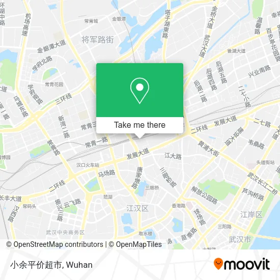 小余平价超市 map