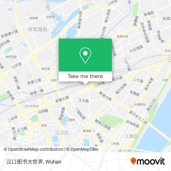 汉口图书大世界 map