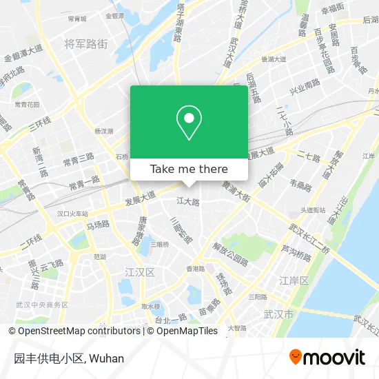 园丰供电小区 map