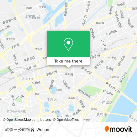 武铁三公司宿舍 map