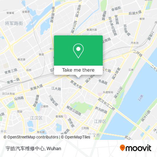宇皓汽车维修中心 map