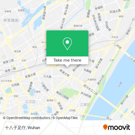 十八子足疗 map