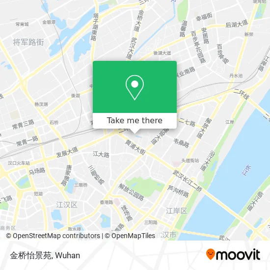 金桥怡景苑 map
