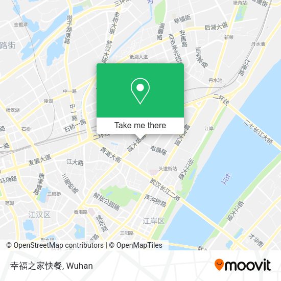 幸福之家快餐 map