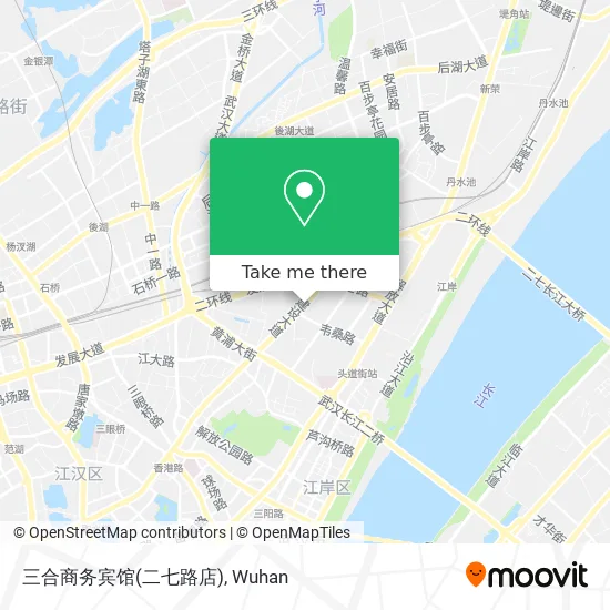 三合商务宾馆(二七路店) map