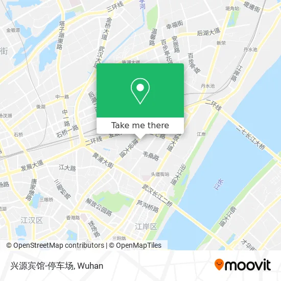 兴源宾馆-停车场 map