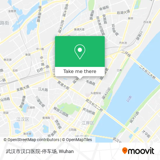武汉市汉口医院-停车场 map
