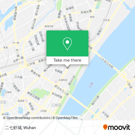 二七虾城 map
