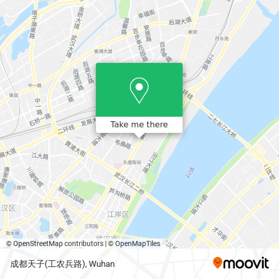 成都天子(工农兵路) map