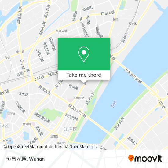 恒昌花园 map