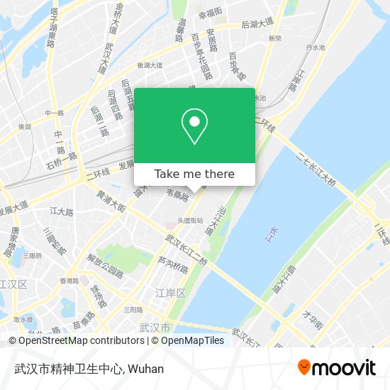 武汉市精神卫生中心 map