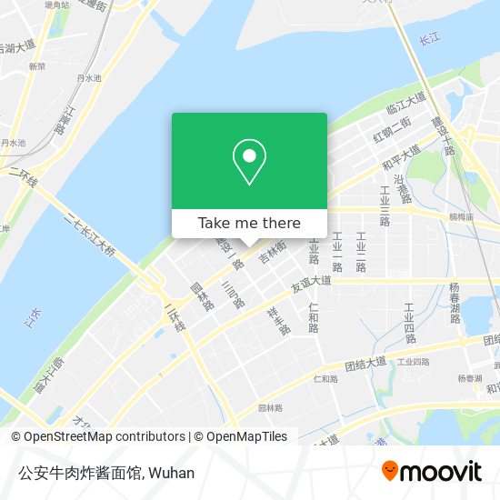 公安牛肉炸酱面馆 map