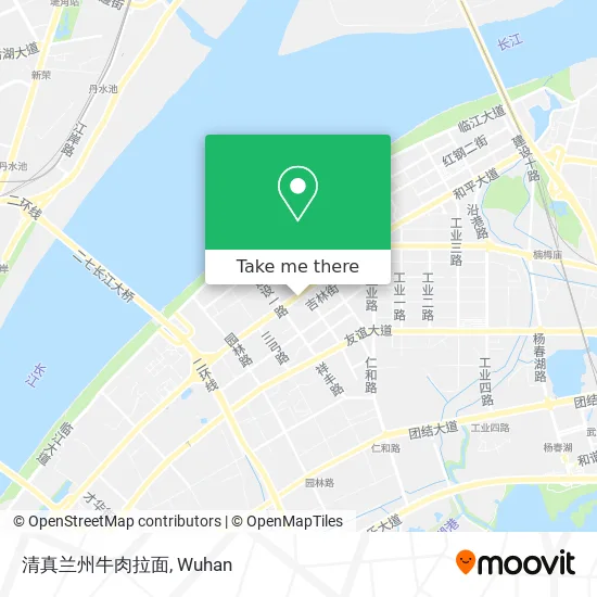 清真兰州牛肉拉面 map